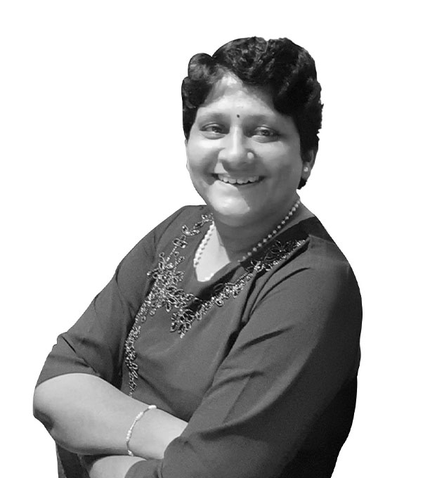 Dr. Madhavi Vaidya - B&W
