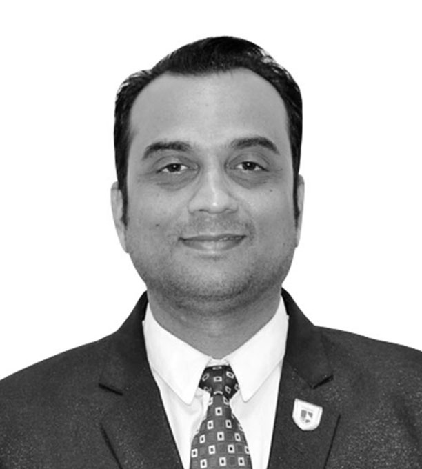 Dr. Milan Joshi - B&W