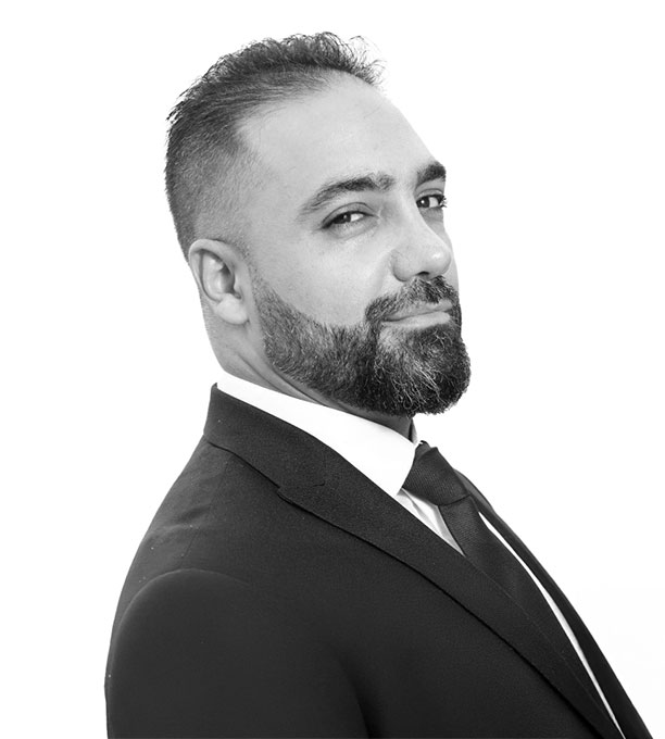 Dr. Nabil Beshara – B&W Dr. Nabil Beshara - B&W