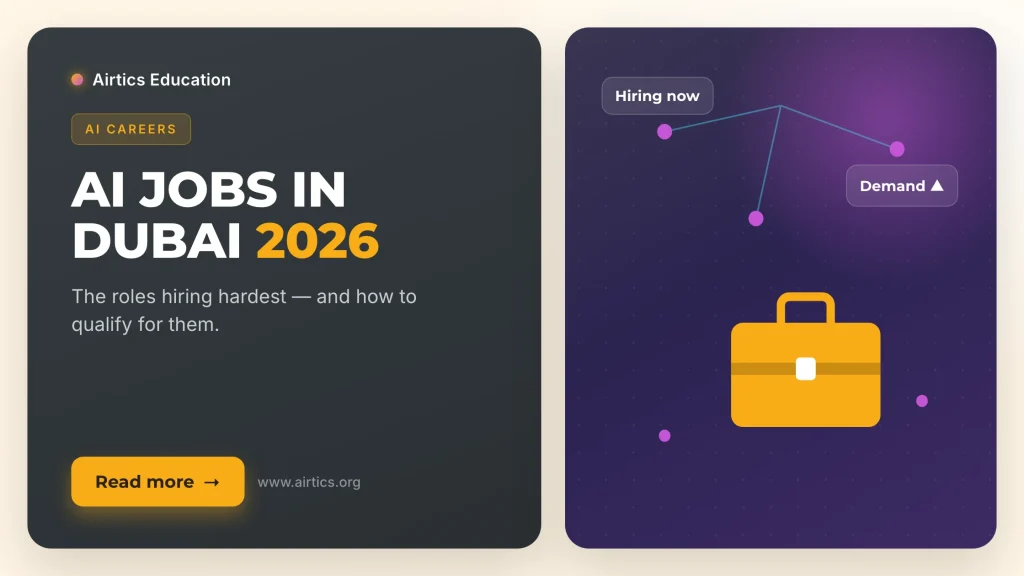 AI Jobs in Dubai 2026 - Airtics Education