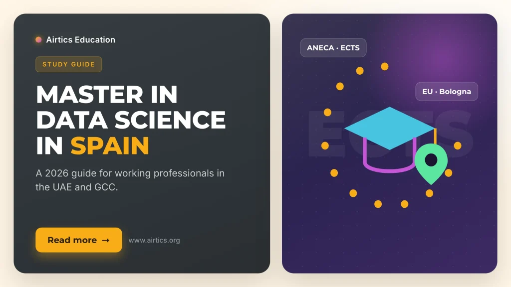 Master in Data Science in Spain guide for UAE and GCC professionals