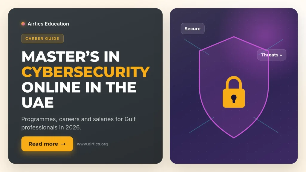 Master's in cybersecurity online in the UAE guide