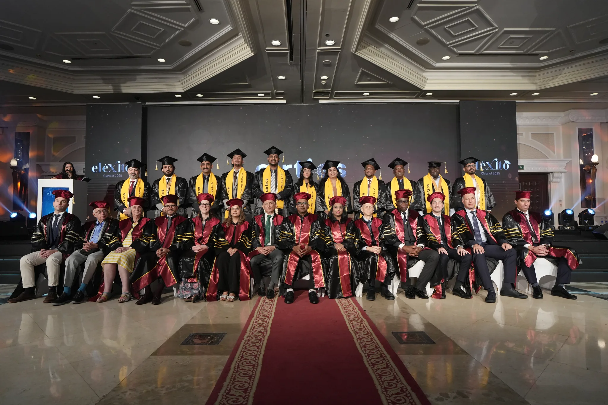 Airtics Graduation 2026: full graduating cohort assembled for the class photo
