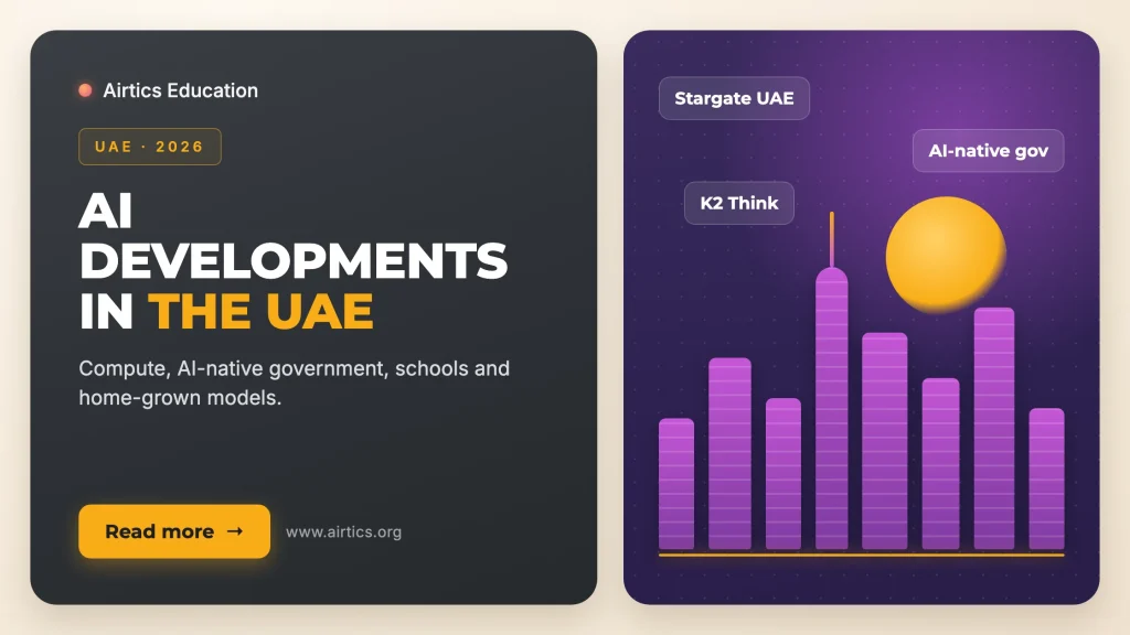 AI developments in the UAE in 2026 - Airtics Education