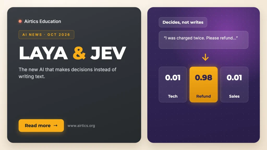 Laya and Jev explained - Airtics Education
